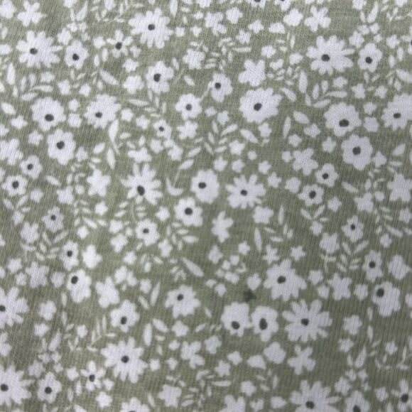 7 For all Mankind sage green floral sleep and play EUC 0-3 months - Picture 10 of 13